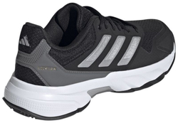 Женские теннисные кроссовки Adidas CourtJam Control 3 W - core black/silver metallic/grey four