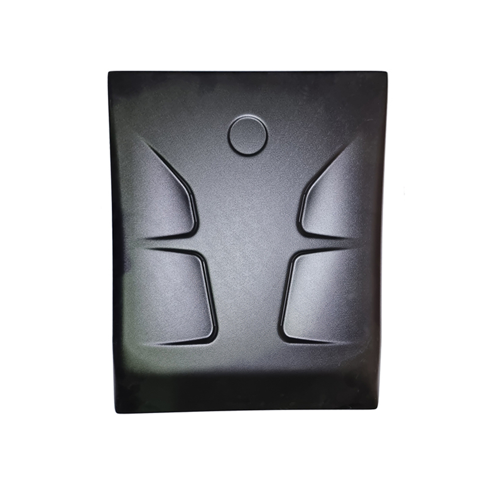 Крышка передняя пластиковая Clever чёрная