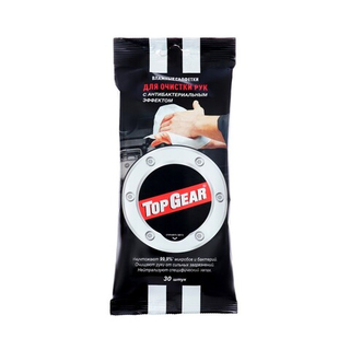 Салфетки влажные TOP Gear №30  для РУК