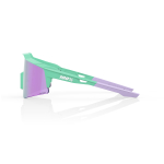 Спортивные очки с диоптриями 100% Speedcraft SL / Soft Tact Mint / HiPER Lavender Mirror Lens