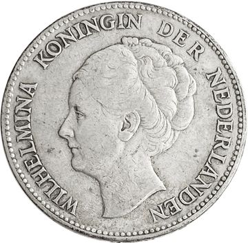 1 гульден 1929 Нидерланды