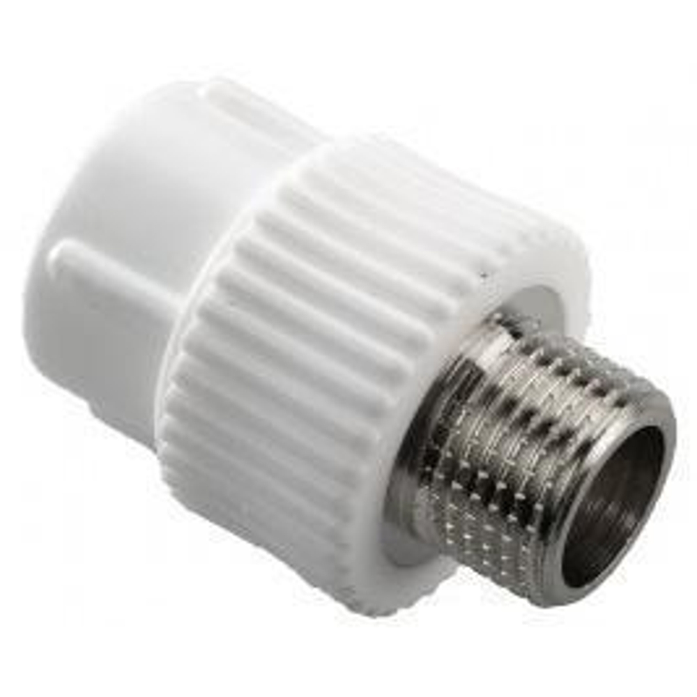 Муфта ППР комбинированная наружная резьба d20х3/4" 2111