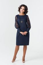 Платье Жозефина(46-56) Serenada темно-синий (Акция)