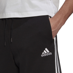 Мужские теннисные шорты adidas Essentials French Terry 3-Stripes Shorts Men - Black, White