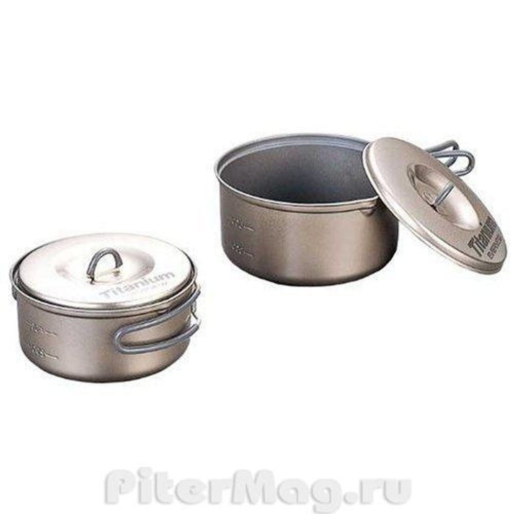 Evernew Ti Non-Stick Pot Set 1 [eca411]