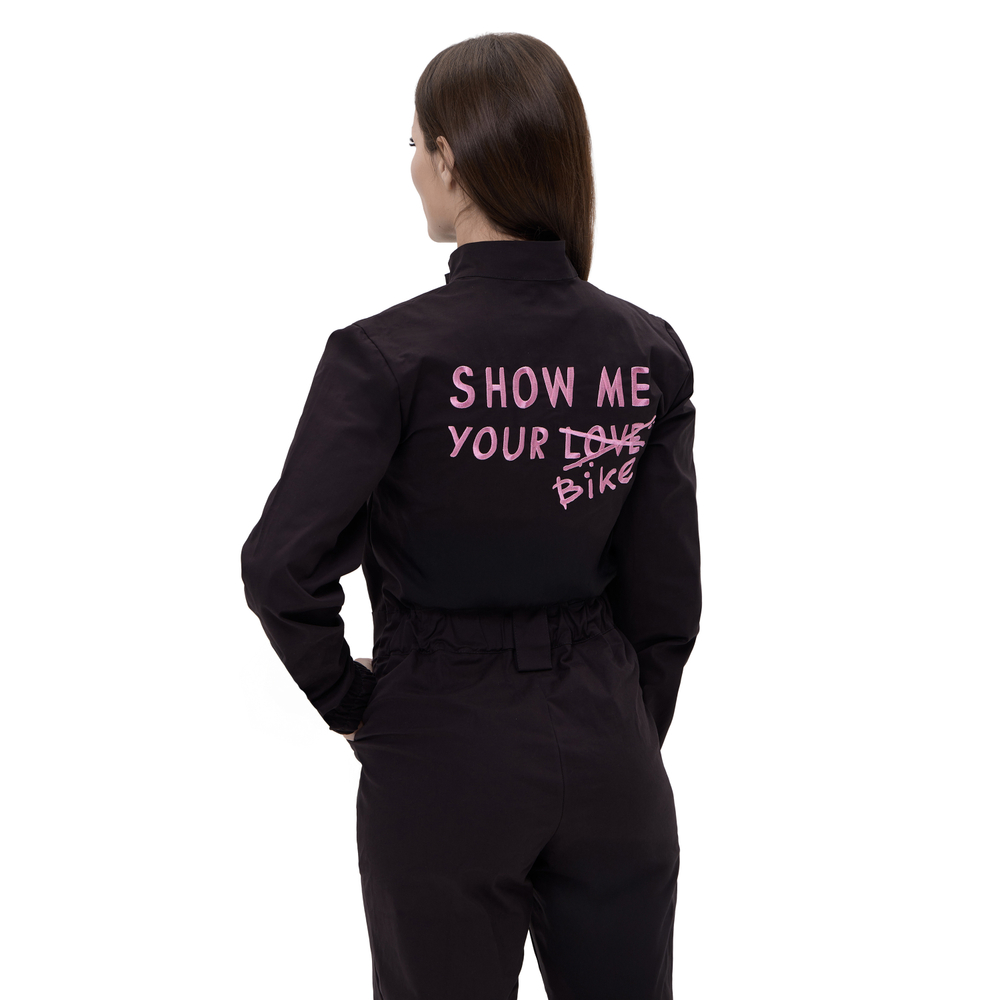Комбинезон SHOW ME YOUR BIKE, черный