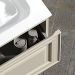 Тумба подвесная под раковину Sancos Very левая, Beige Soft 995х445х406