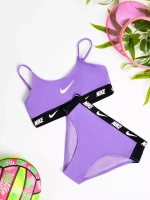 купальник раздельный с топом спортивный для бассейна