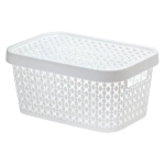 Коробка ПИРУЛА 1,5л с крышкой Белый