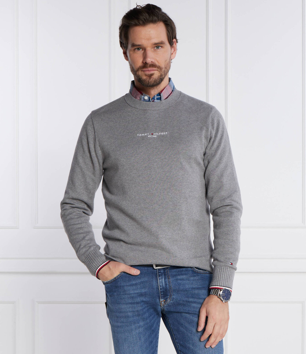 Свитер Tommy Hilfiger - серый(MW0MW33108)