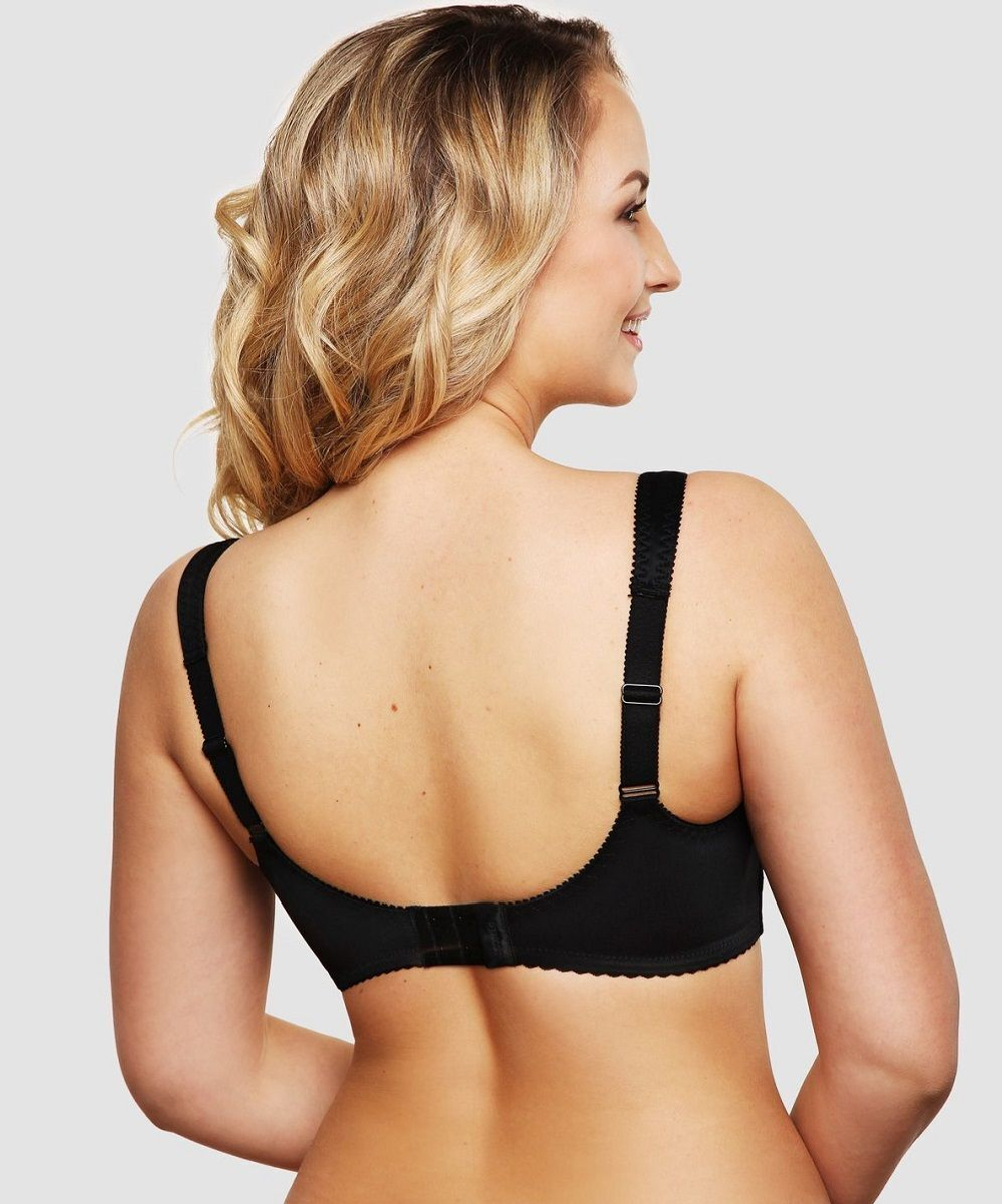 Бескаркасный бюстгальтер с мягкой чашкой (Размер: 80E) (Цвет: черный)