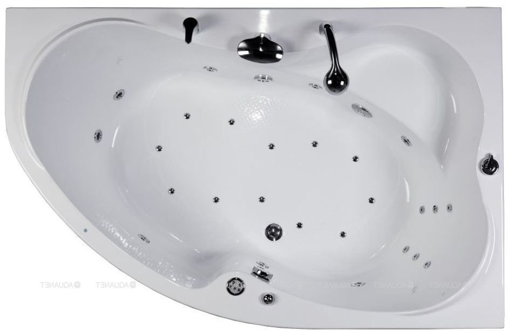 Акриловая ванна Aquanet (Акванет) Capri 170x110 R с каркасом