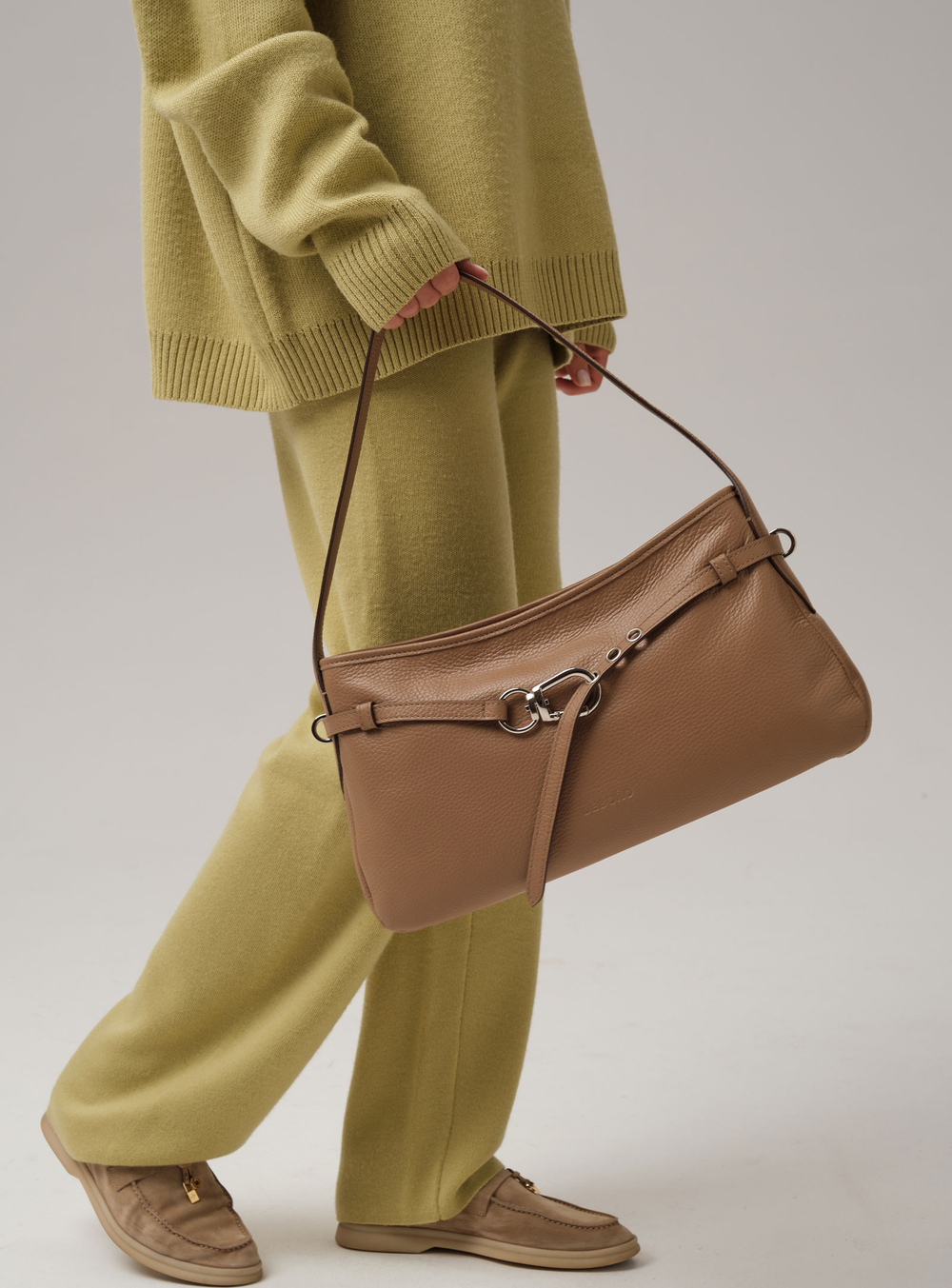 Сумка Deboro 31165 коричневый капучино