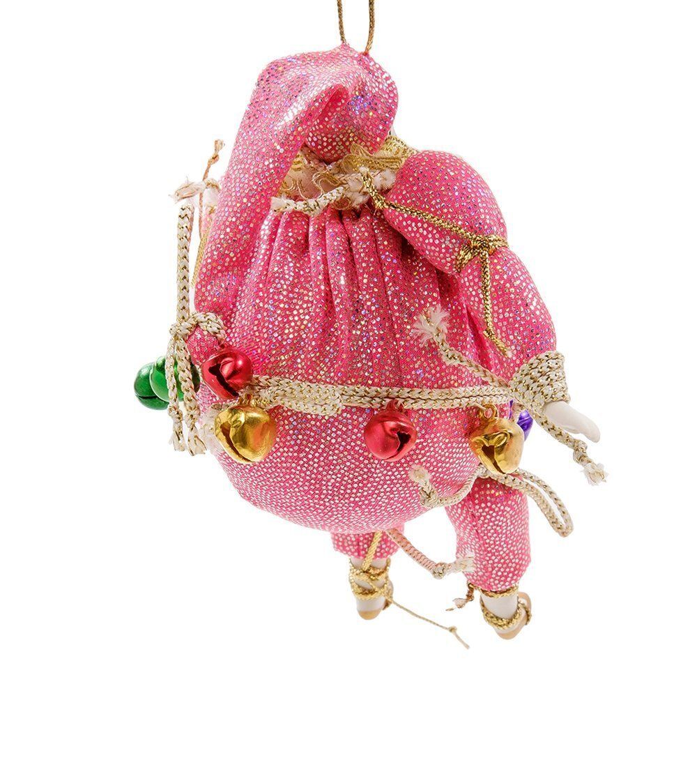 РусКукла RK-474 Кукла подвесная «Клоун шар»