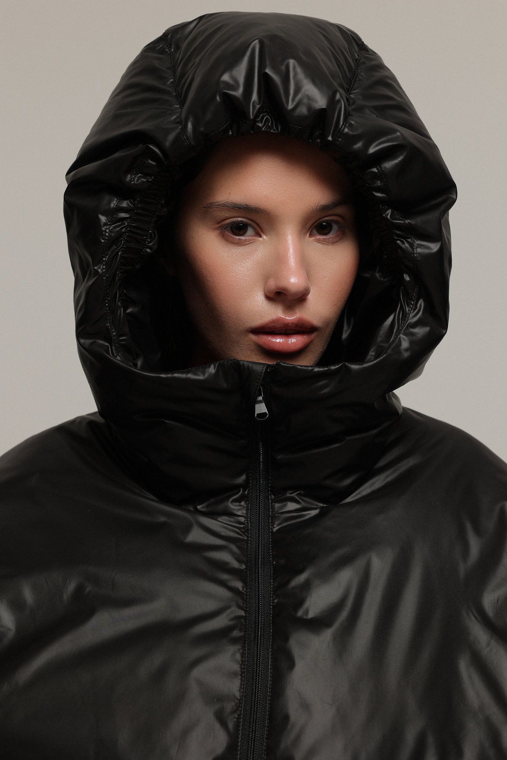 Пуховик укороченный