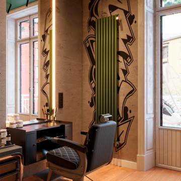 Радиатор WARMMET водяной настенный вертикальный Luxe 60V (W) НЕСТАНДАРНЫЕ ЦВЕТА (RAL+АПолимер)