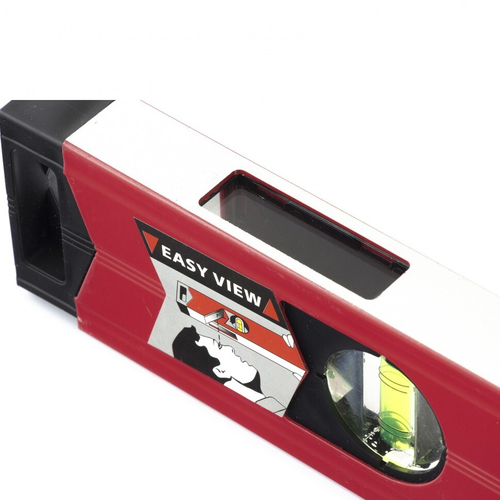 34704 Уровень алюминиевый магнитный, 400мм, фрезерованный, 3 глазка (1 зеркальный), усиленный/ Matrix