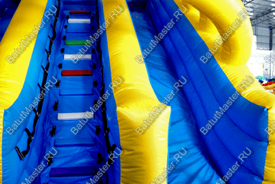 Надувная горка "Ботинок" 8*4*5 м