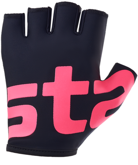 Перчатки для фитнеса WG-102, черный/малиновый