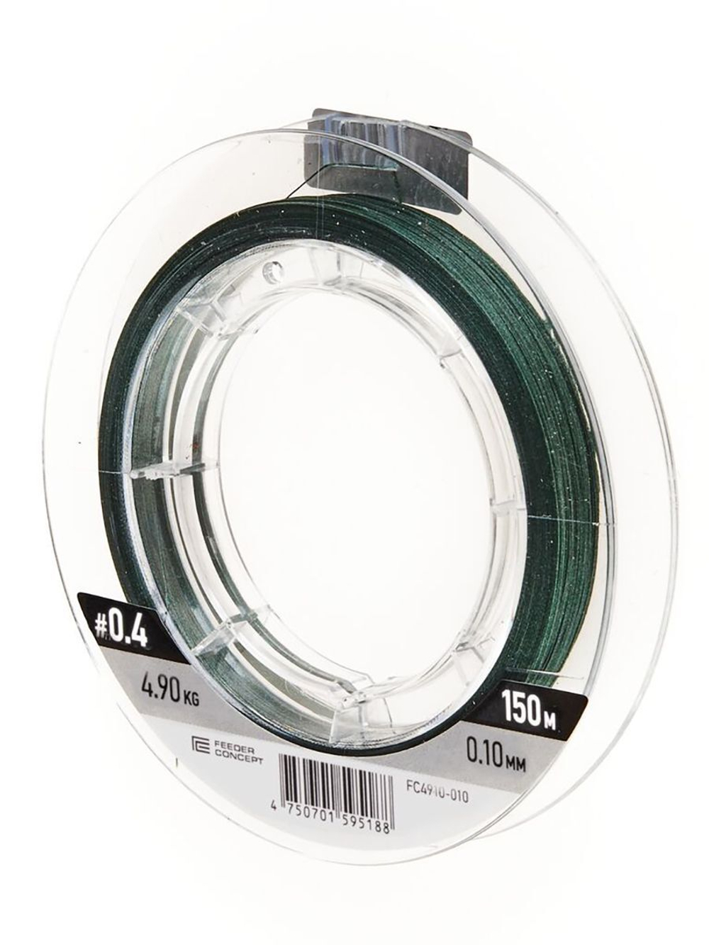 Шнур плетёный Feeder Concept Distance х8 BRAID Dark Green 150/018