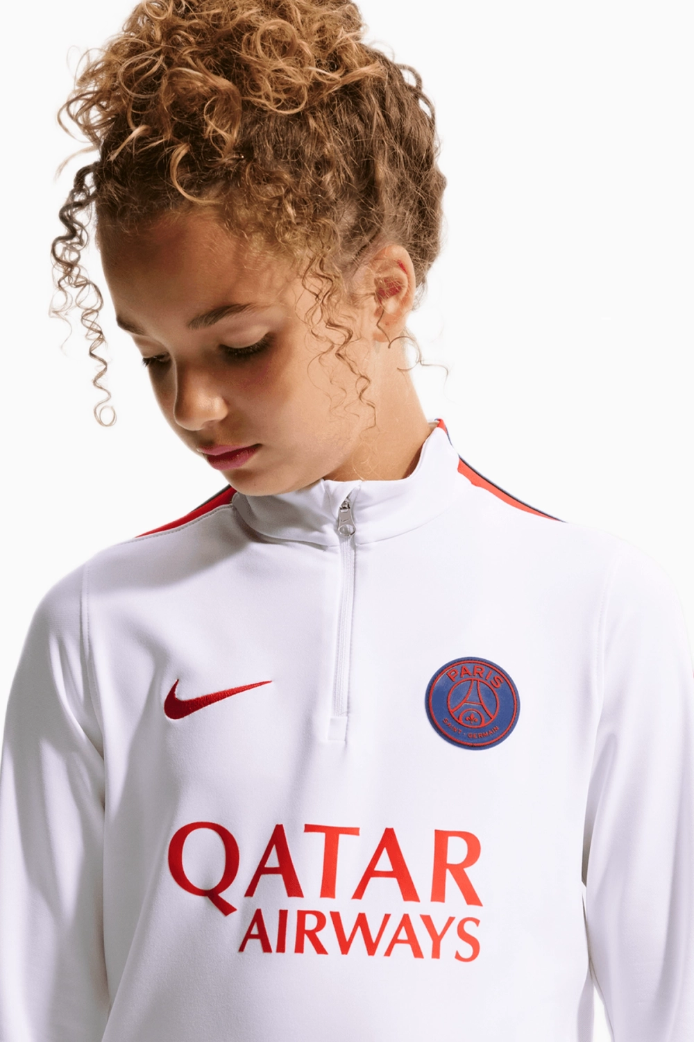 Кофта Nike PSG 26/27 Strike Drill Junior - белый