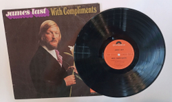 Винтажная виниловая пластинка LP James Last With Compliments (Germany 1970)