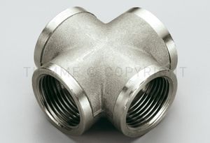 Крестовины Tiemme ВР никелированные латунные Серия 1580N
