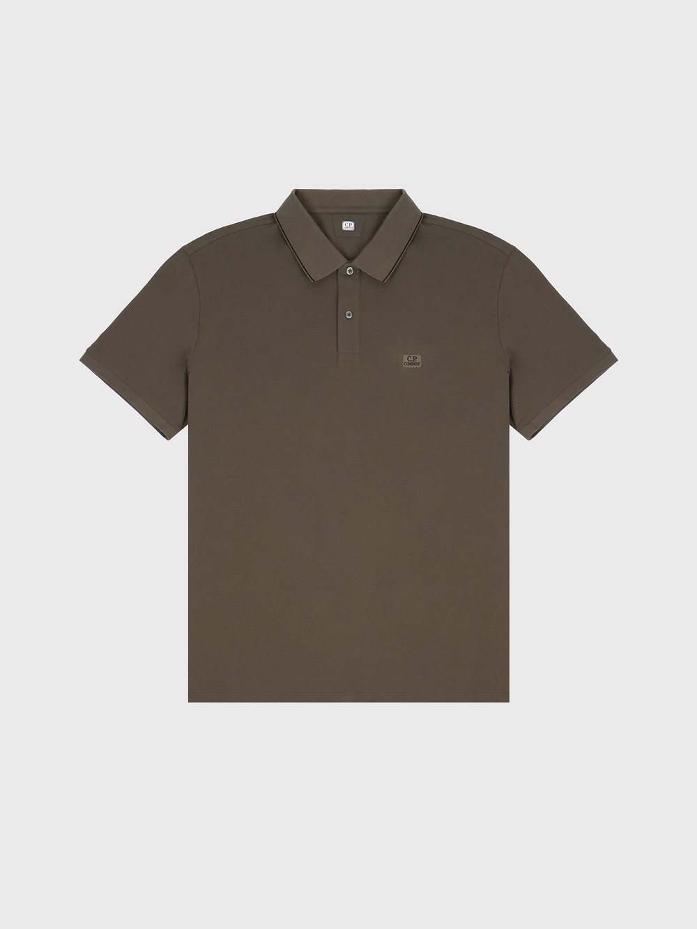 Поло C.Р. Company Stretch Piquet Olive