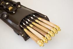 Шашлычный набор «Стрелецкий» на 6 шампуров