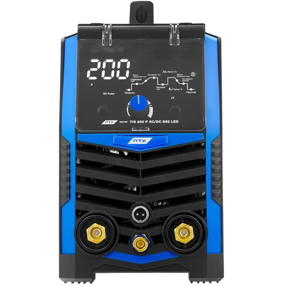 ПТК МАСТЕР TIG 200 P AC/DC D92 LED аппарат аргонодуговой сварки 005.100.377