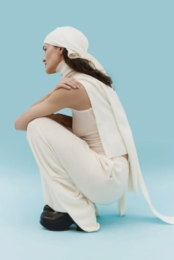 Брюки из шерсти мериноса