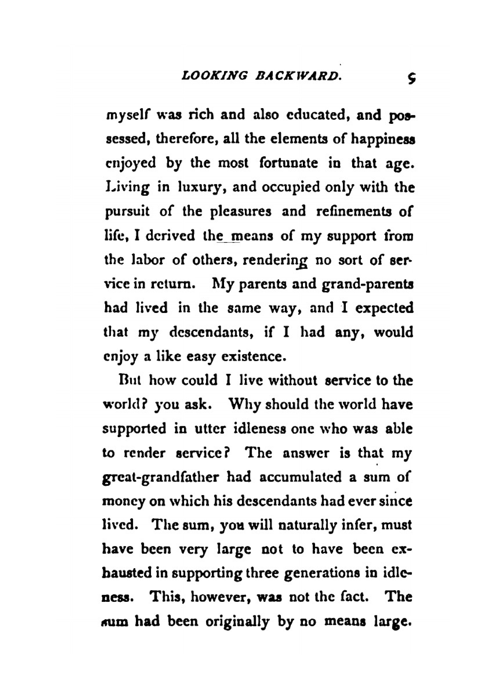 Looking Backward. 2000 - 1887 | Edward Bellamy