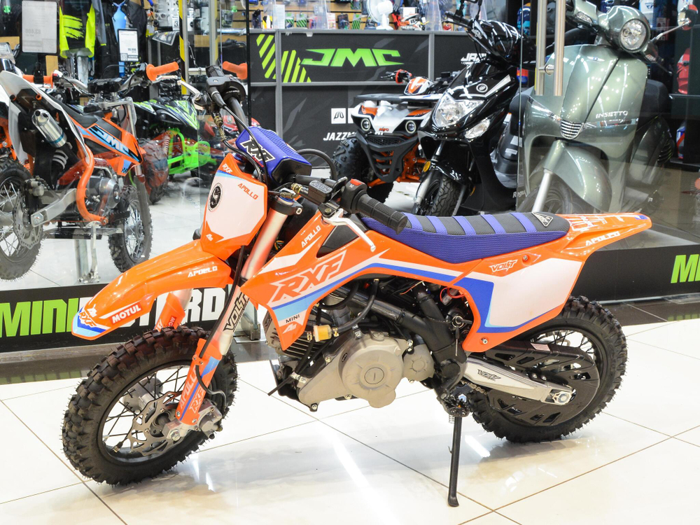 Питбайк Apollo RXF Mini 50E auto 10/10 Оранжевый