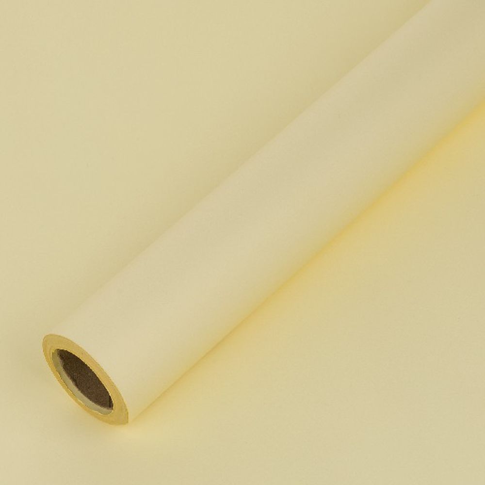 Пленка матовая "Сансин" 50смx10м 53mic Светло-желтый
