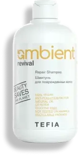 Шампунь для поврежденных волос Revival Ambient Tefia, 250 мл