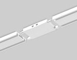 Коннектор прямой для накладного шинопровода Magnetic Ultra Slim GV1107 WH белый 46*26*26