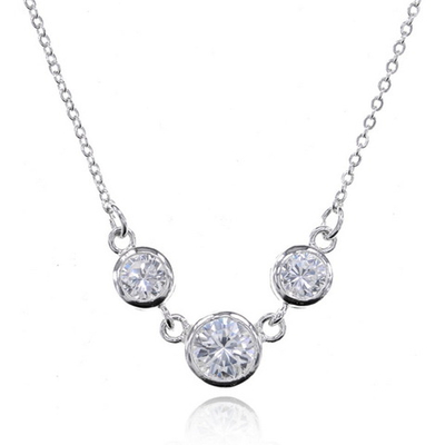 Колье Три кристалла
