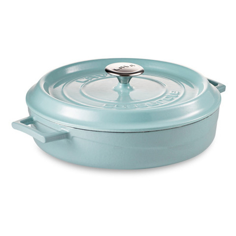 Кастрюля с крышкой LAVA 28см 3.5л бирюзовая