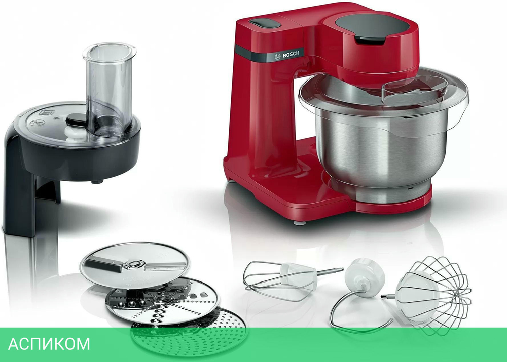 Кухонный комбайн Bosch MUMS2ER01 красный