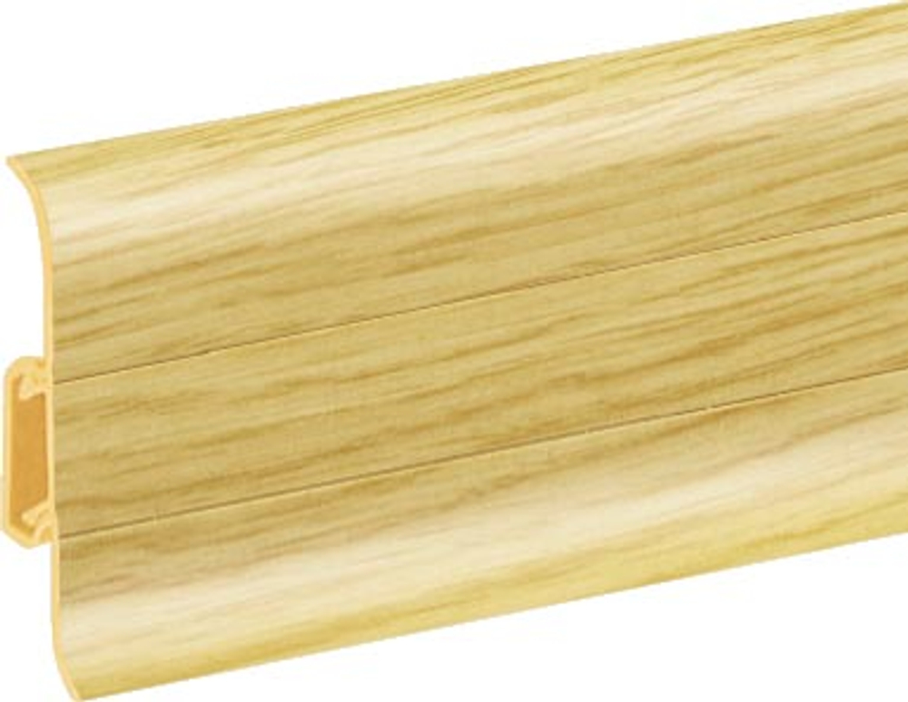 ПЛИНТУС "Cezar" 337 Дуб береговой 59*22мм 2,5м с к/к.