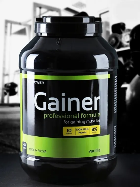 Гейнер XXI Power, ваниль, спортивное питание, 3,4 кг