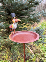 Кормушка декоративная "Ворон" 22x19,5x127 см