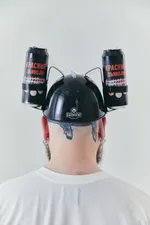 Пивная каска Underdog КД черная