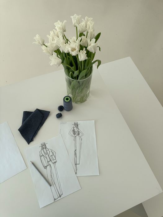 ЖАКЕТ ЭЛИН СИНИЙ