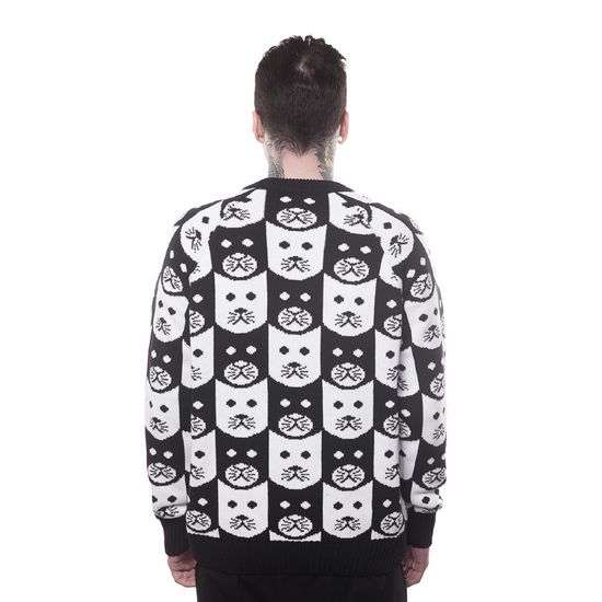 Свитер ЮНОСТЬ™ «Черное/Белое» (Черно-белый)