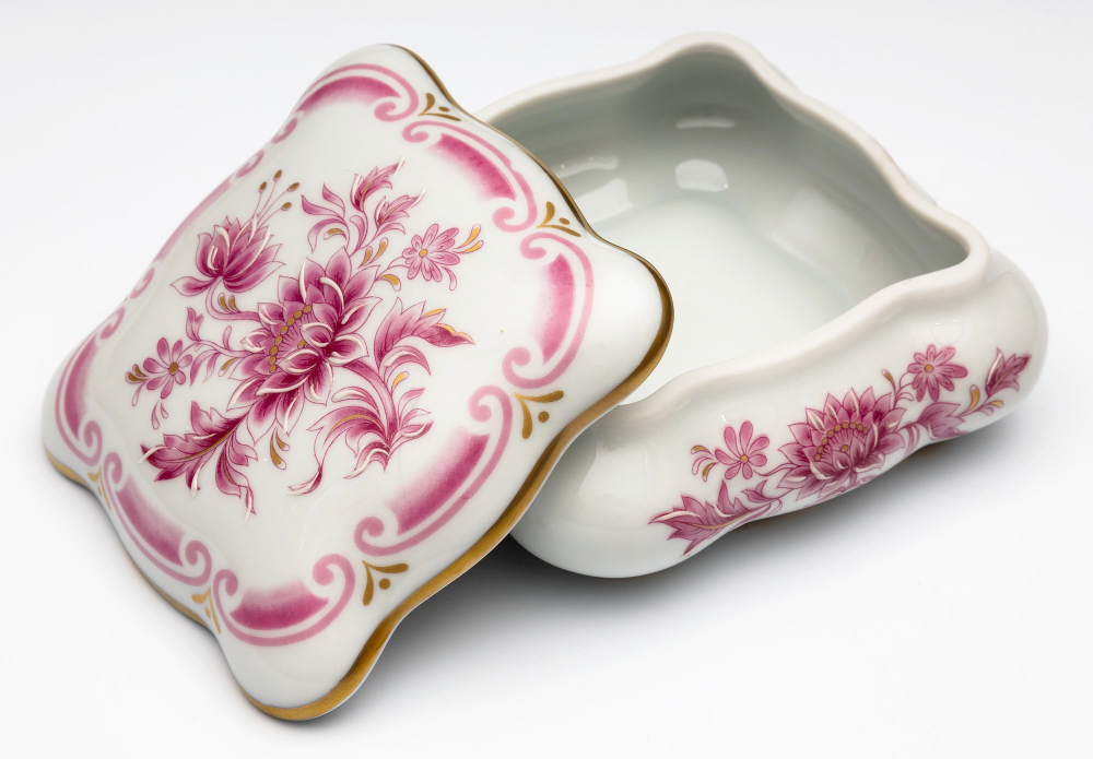 Шкатулка 12х12см Cre Art Luigi XV Anemone