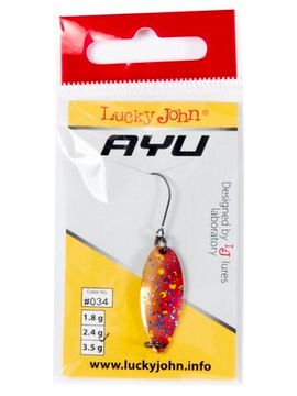 Блесна колеб. Lucky John TR AYU длин.29мм/02.4г 034