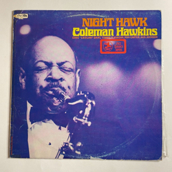 Винтажная виниловая пластинка LP Coleman Hawkins With Eddie Lockjaw Davis Night Hawk (Югославия 1980)