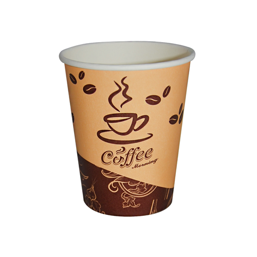 Стакан бумажный 250 мл для горячего Coffe Morning 50шт 20/1000 ПК