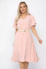 Платье Цветочный сад НЬЮ (розовое) П13709-25М LT Collection